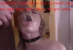 She's such a cheap slut and I love her for it