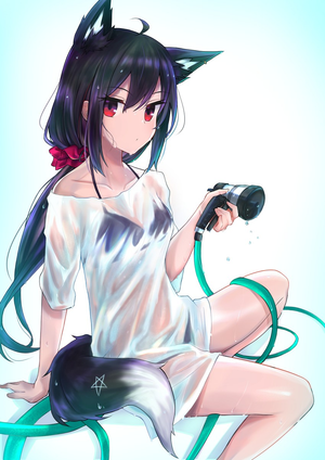 wet t-shirt neko