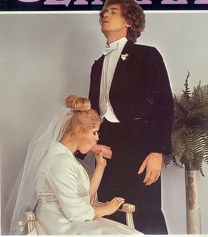 There is nothing more beautiful than a sucking bride with a cock in her mouth