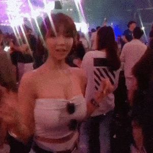 big tit Korean raving alone