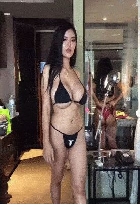 Orapun Fai packing the biggest tits in Thailand
