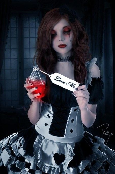 [ Desperate Big Dress Wicca Babe ]