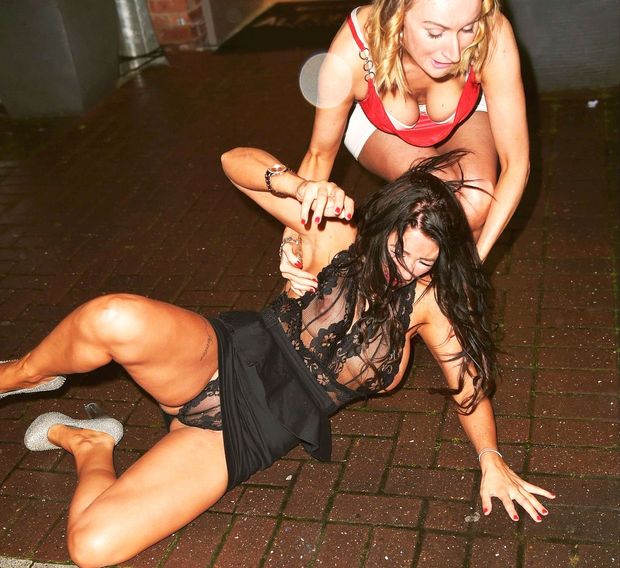 Wasted sluts probably need a ride home.