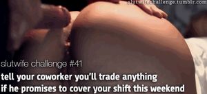 My stupid slut wife didn’t even argue at all. Just “ok”.