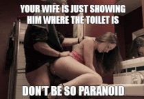 I caught my wife and sent everybody home. She left with him.