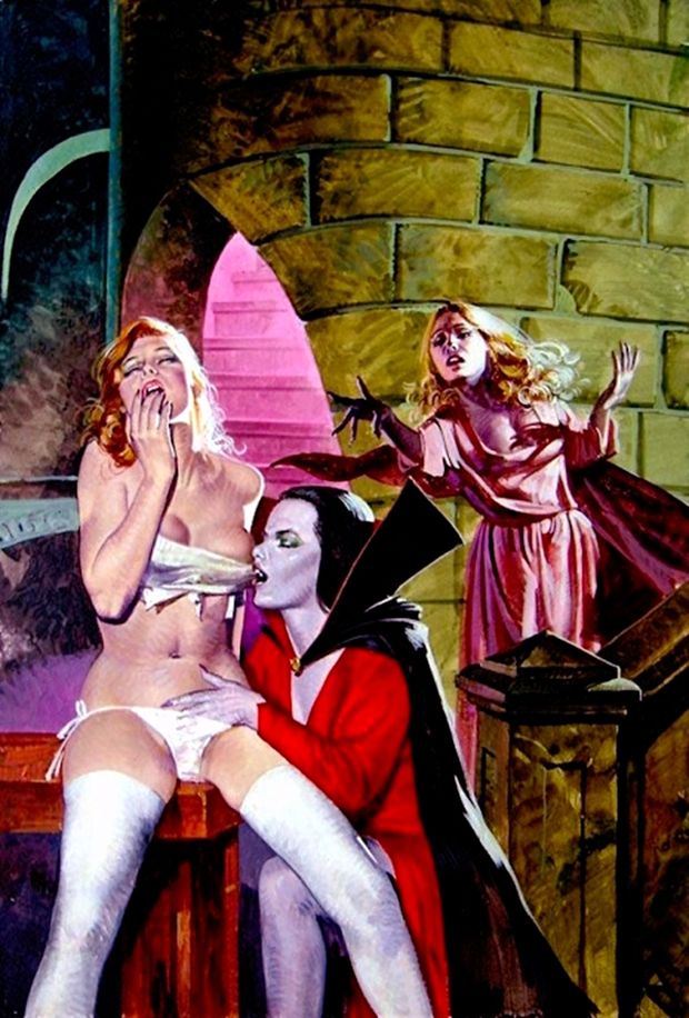 This vampire loves biting and sucking big tits!