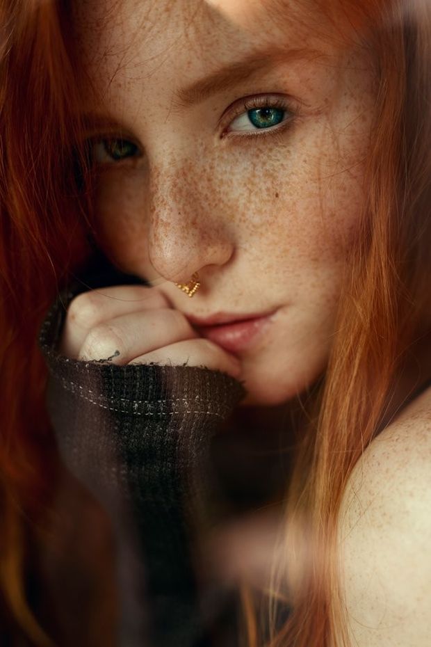 The Brazilian redhead Samantha