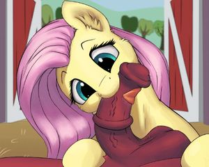 Fluttershy blow