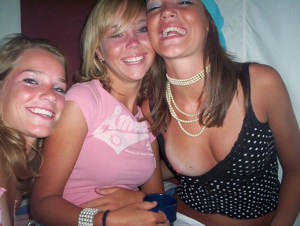 Amateur nipslip