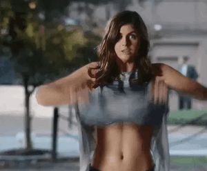 Alexandra Daddario from “Baywatch”