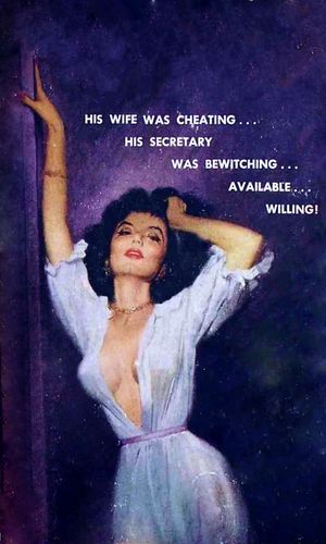 Sexy vintage toon of a cheating whore!