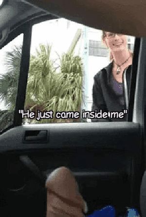 He just came inside me