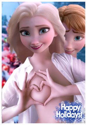 Best wishes from Elsa and Anna.