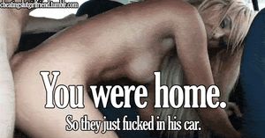 My girlfriend was late again with her co-worker