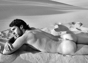 Male Mature Physique Beefcake Cute Athletic Photo Print image 0