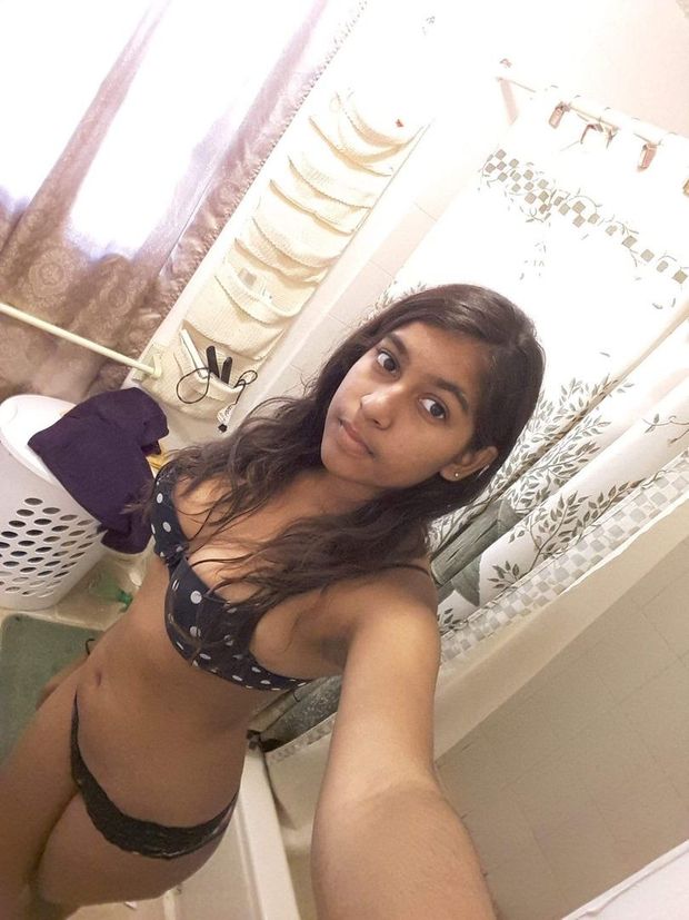 Trini showing off her teasing body