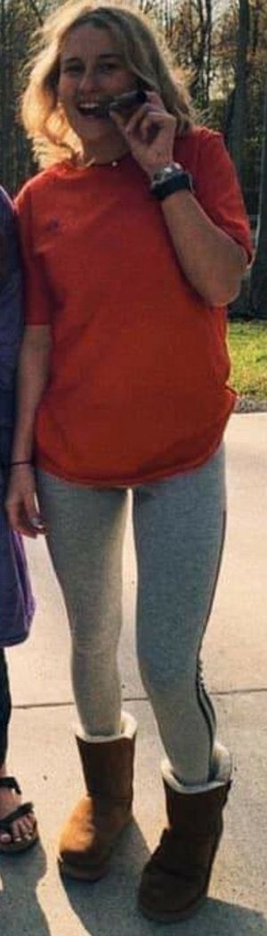 Anyone know this blonde slut