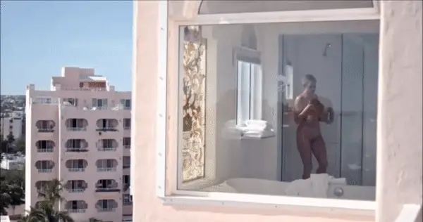 Watching Her After Shower