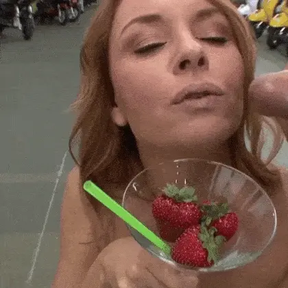 Strawberry cum cocktail