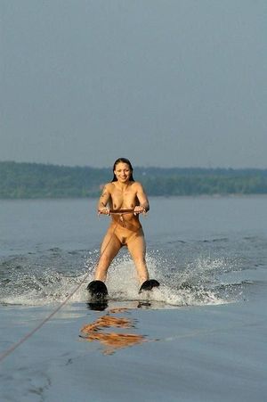 Waterskiing