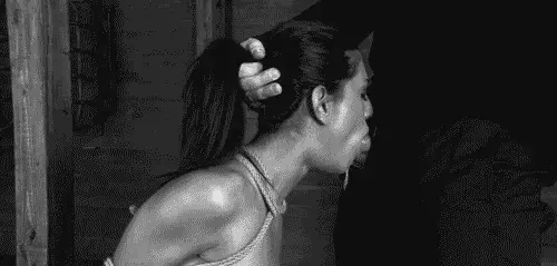 Slave to the cock...