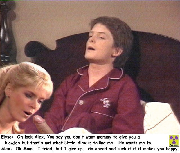Mom Elyse wants to suck Alex cock