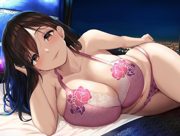 Pink lingerie