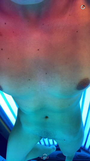 Great tits getting tan
