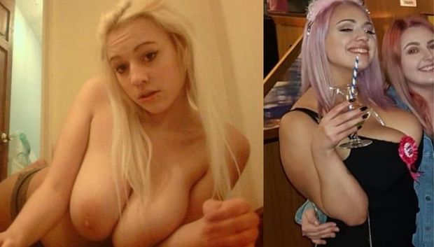 Busty slut exposed for all to see