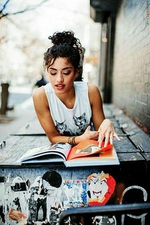 [ 4iNE Faced Tank Top Nerd BABE ]