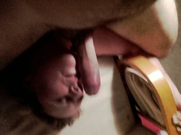 The wife loves nothing more than my big dick slapped over her face abit, she told me to wank over her face and stick my balls in her mouth