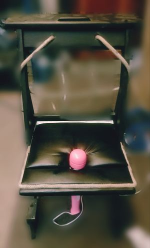 Nice chair where she squirts on