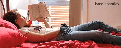 masturbating & reading
