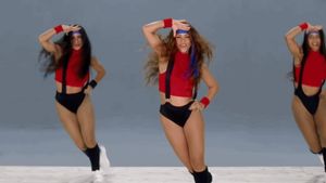Shakira just dancing