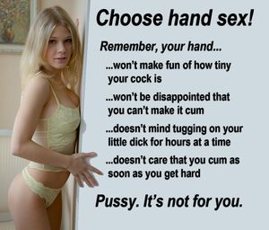 My hand is sexier than a pussy-Pussy Free Forever