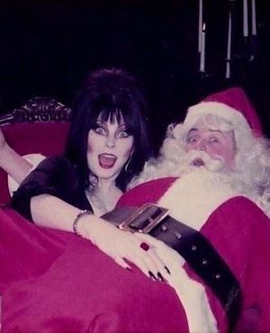 Santa and Elvira