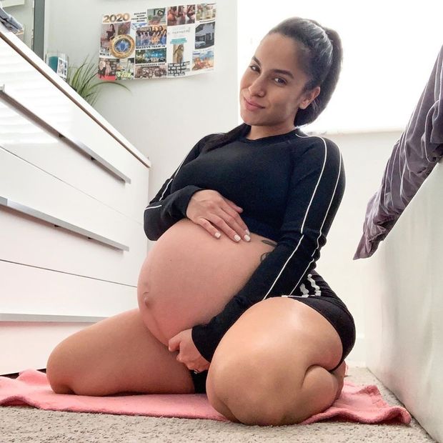 cute pregnant