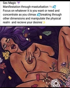 Manifestation through Masturbation