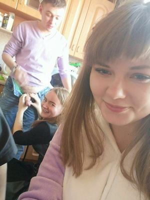 The party was going badly until your naughty daughter took things into her own hands!