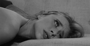 When he rams that long, thick cock in hard and all at once.