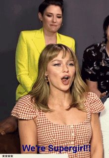 Sexy Melissa Benoist Plaid