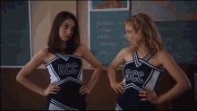 Sexy Cheerleaders Alison Brie and Gillian Jacobs