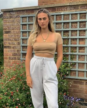 Rana’s pierced nipples