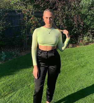 Rana’s pierced nipples