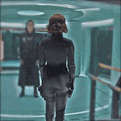 Sexy Black Widow Ass