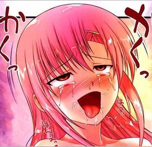 Hentai ahegao pink hair