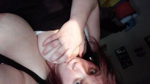 u/newones88 2 sucking her own titty