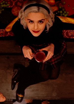 The way she looks up at you before you cum on her pretty face...