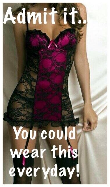 crossdresser transformation domination captions sex