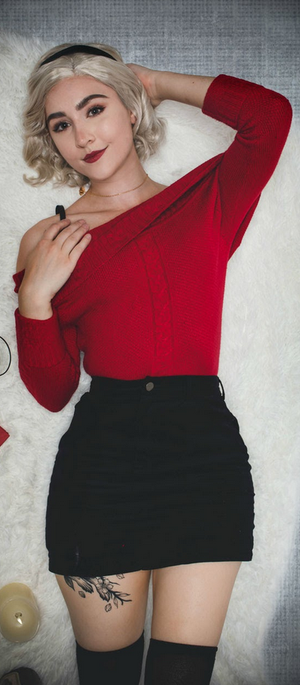 "Harvey, do you want to fuck me when I dress like this?"